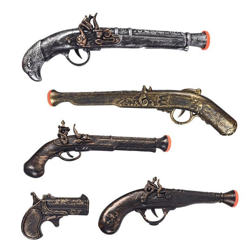 Cosplay Prop Pistol - Хэллоуин Косплей Пират Игрушечный Пистолет Мебель