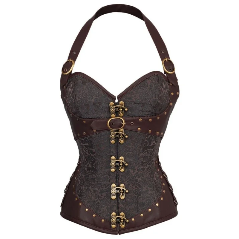 Boning Corset Steel - Корсет в стиле стимпанк, корсет из