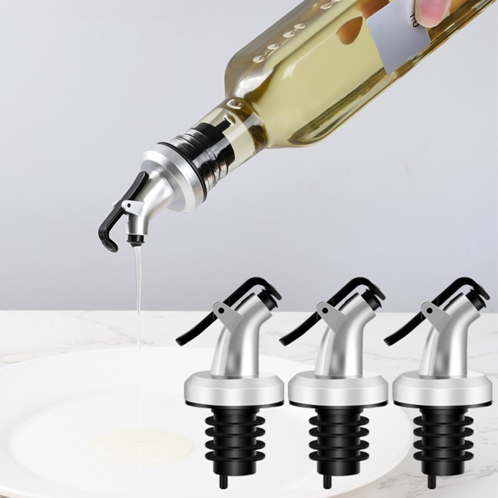 Metallic Spray Paint - Набор из 3 серебристых пластиковых пробок-дозаторов