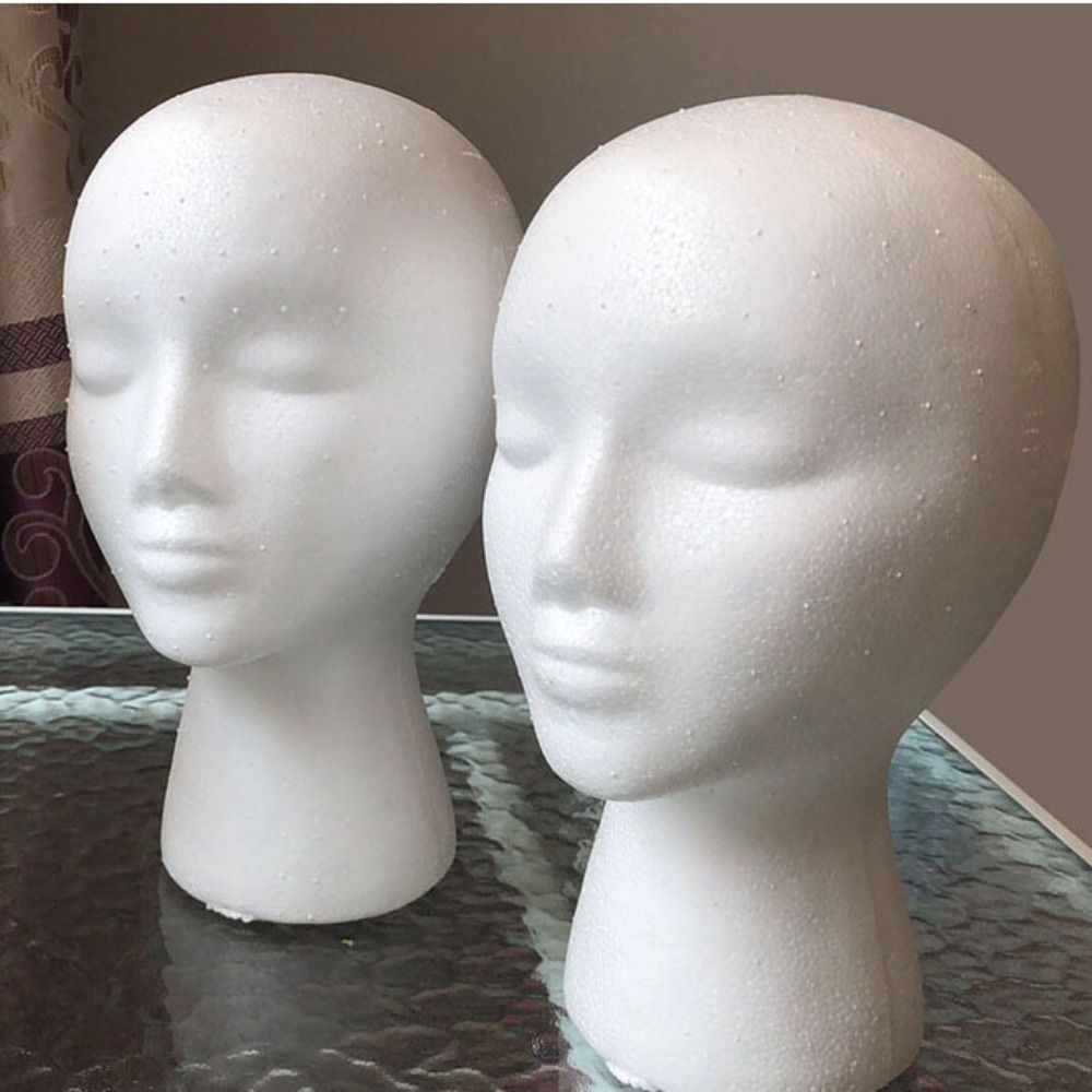 Cosplay Prop Foam - Манекен-голова из пенопласта для демонстрации очков