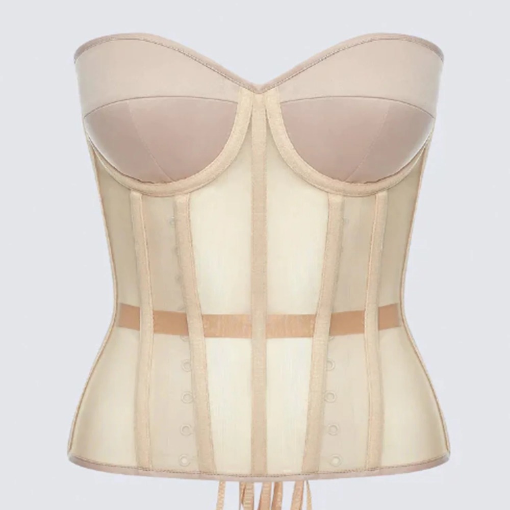 Boning Corset Steel - Женский корсет, бюстье, топы, сексуальный бюстгальтер,