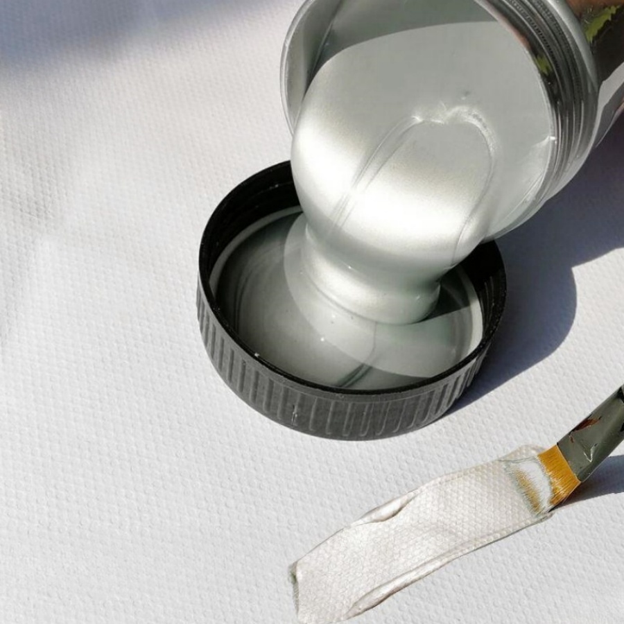 Metallic Spray Paint - Акриловая краска серебристого цвета 50/100/300 мл,