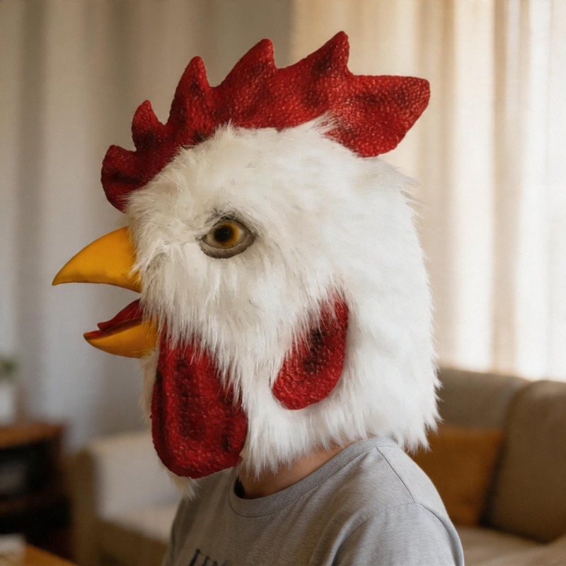 Cosplay Prop Foam - Маска-шлем для косплея: Забавная маска петуха