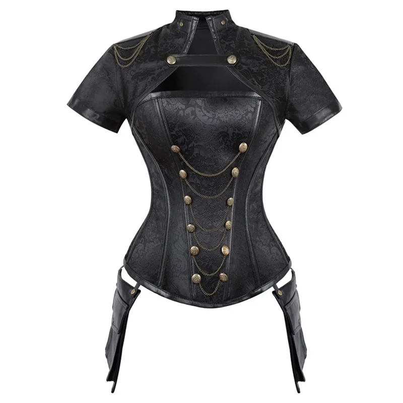Boning Corset Steel - Средневековый женский корсет с завышенной талией,