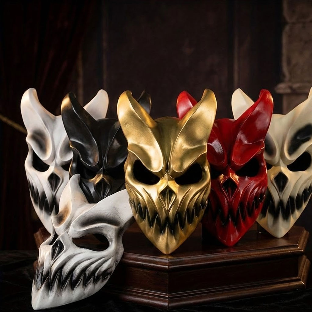 Маска из ПВХ с подвижной челюс – обзор и цена Cosplay Prop Foam