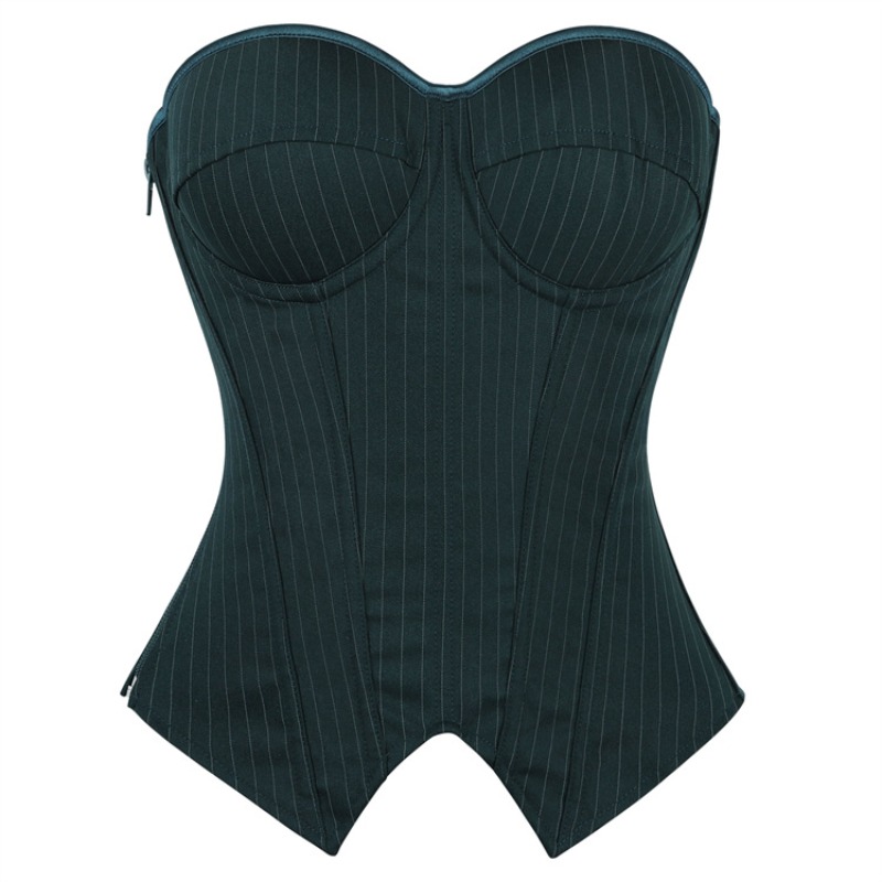 Винтажный полосатый корсет-бюс – обзор и цена Boning Corset Steel