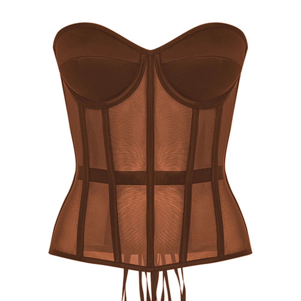 Женский корсет, бюстье, топы,  – обзор и цена Boning Corset Steel