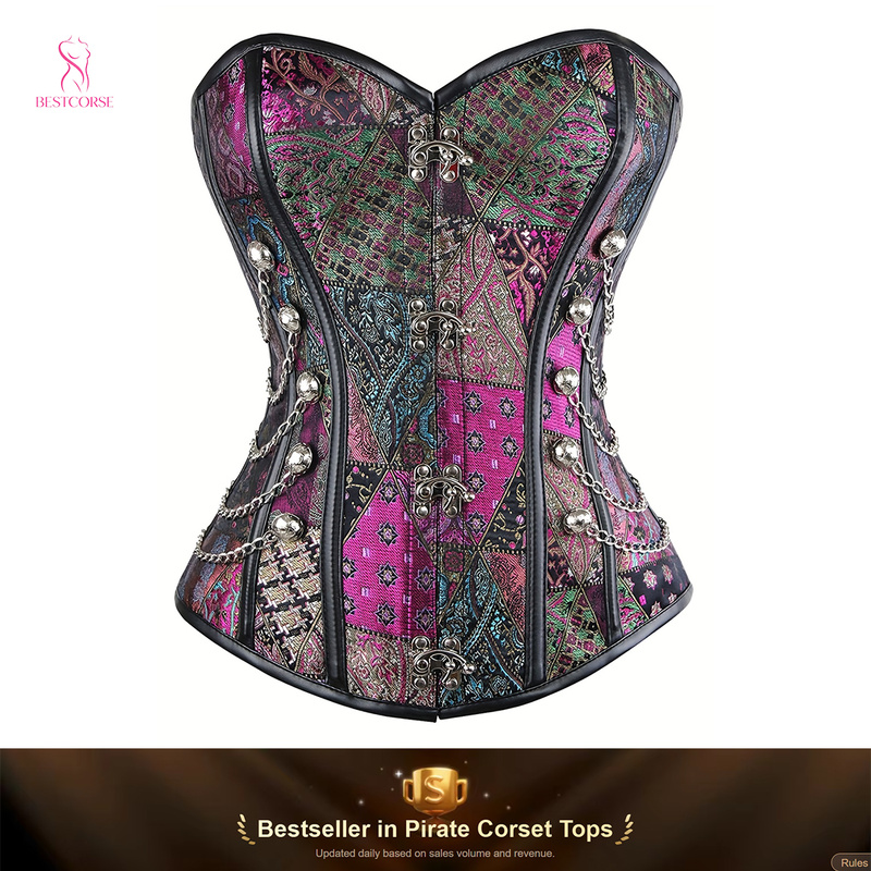 Корсетный топ в стиле стимпанк – обзор и цена Boning Corset Steel
