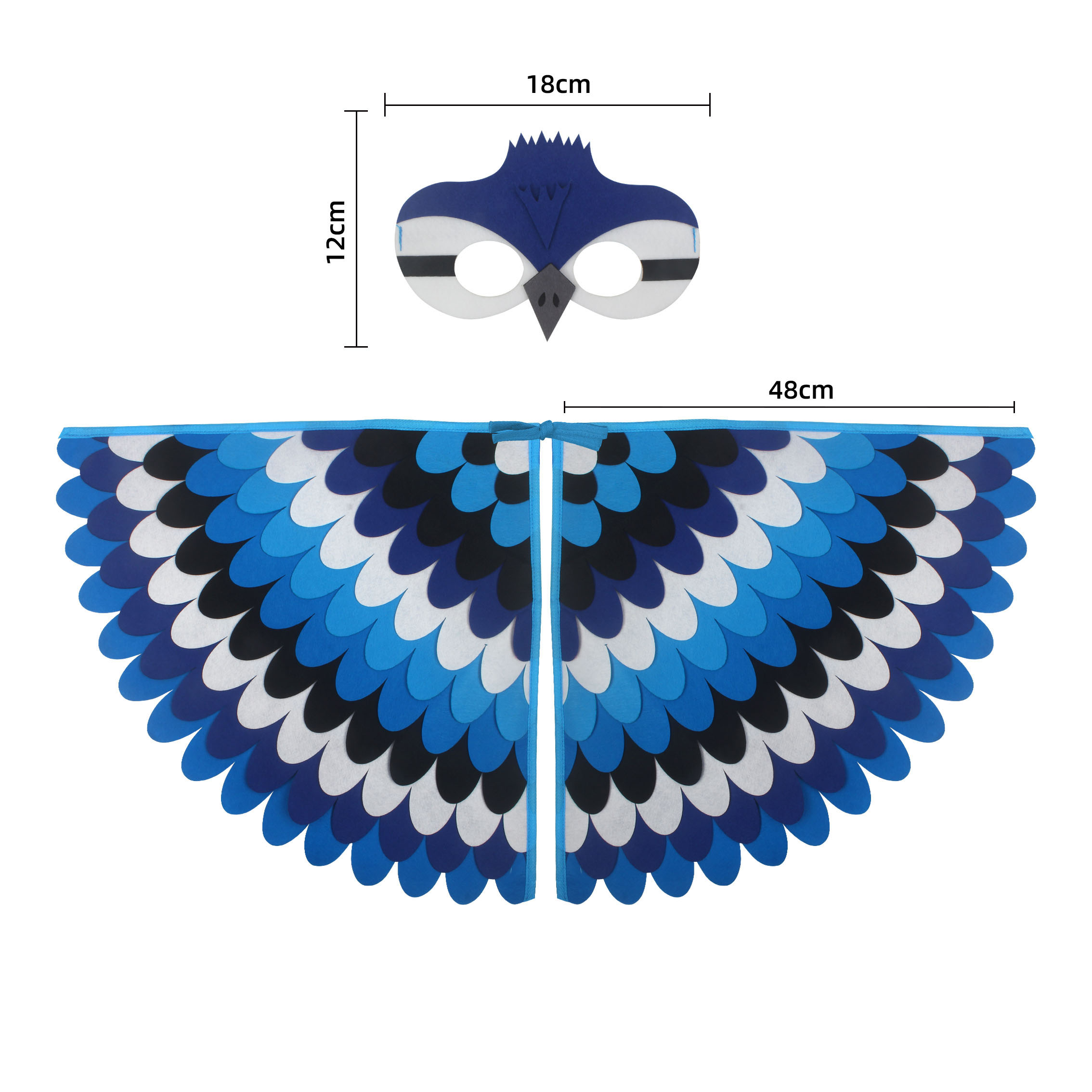 Милый костюм с крыльями совы,  – обзор и цена Cosplay Prop Pattern
