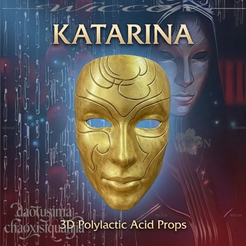 Маска Fantasias Katarina в сти – обзор и цена Cosplay Prop Pattern